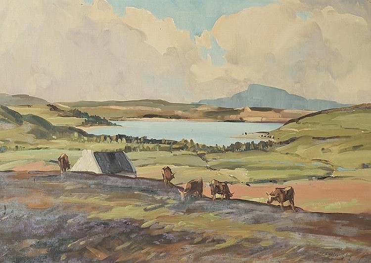 George McCullough comparable auction result: george mccullough loch rannoch with ben chaul