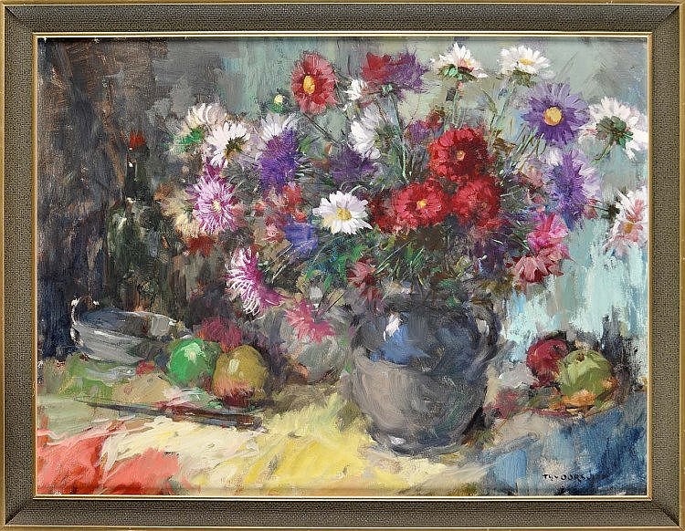 Theodorus Johannes Arts comparable auction result: theodorus dorus van oorschot dutch 1910 1989