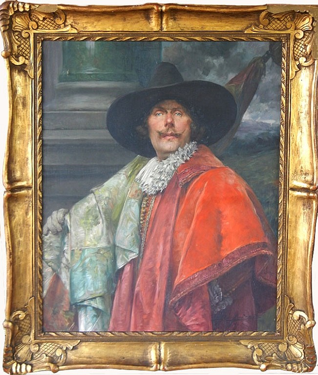Alex d' Andreis comparable auction result: alex de andreis oil on canvas