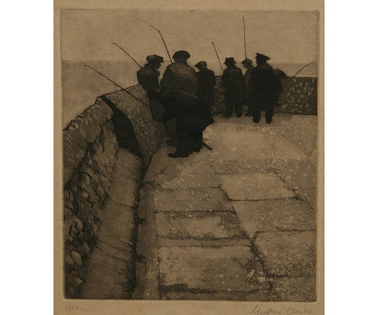 Geoffrey Petts Clarke comparable auction result: prints