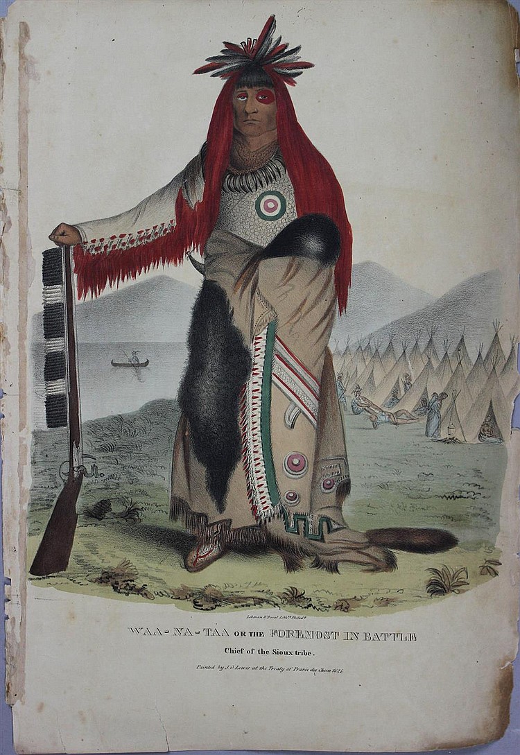 james otto lewis american 1799 1858 the american indian portfolio an eye witness history along with prints by mckinney and hall · Potomack Company · 2014-10-18 James Otto Lewis comparable auction result: james otto lewis american 1799 1858 the american indian portfolio an eye witness history along with prints by mckinney and hall