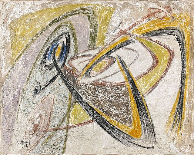 Gérard Vulliamy comparable auction result: g rard vulliamy 1909 2005 violoniste iii 1948 huile sur toile