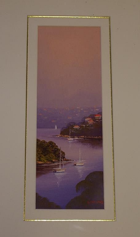 Scott Ireland comparable auction result: scott ireland oil on board lane cove signed