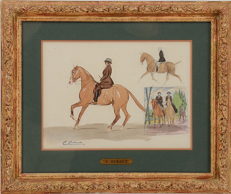pierre olivier dubaut 1886 1968 tude des cavaliers · STAIR · 2014-10-25 Pierre-Olivier Dubaut comparable auction result: pierre olivier dubaut 1886 1968 tude des cavaliers