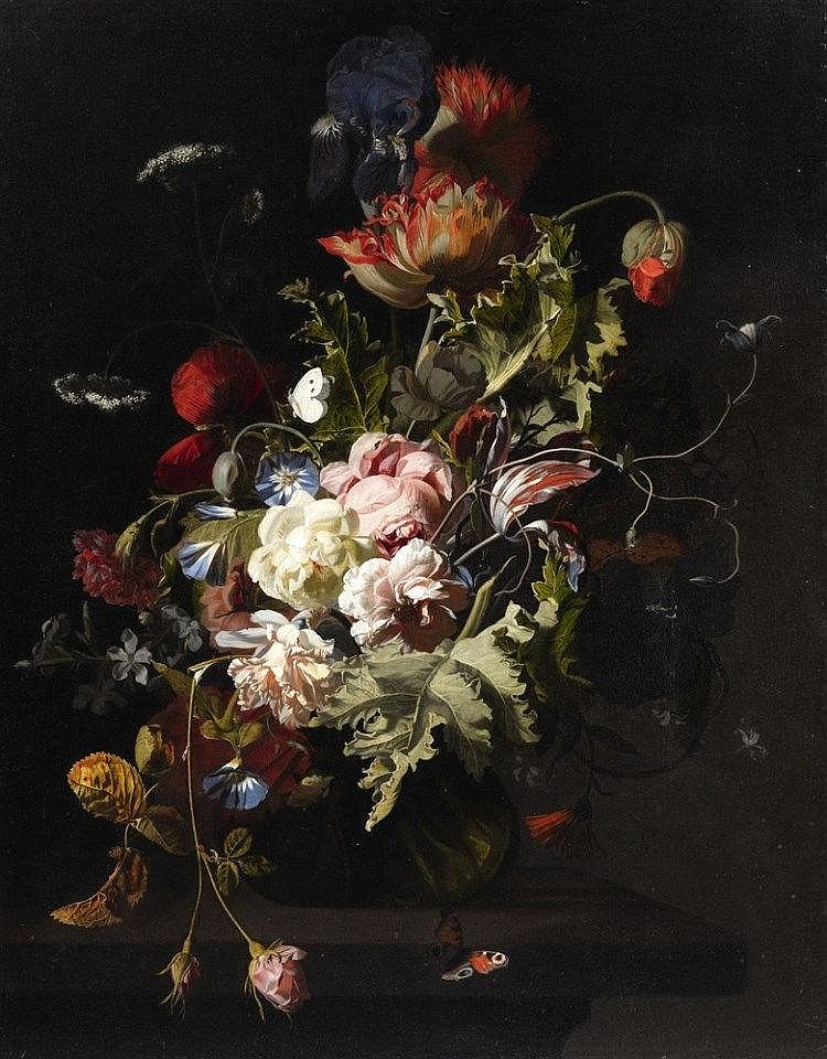 Simon Verelst comparable auction result: simon verelst a floral still life