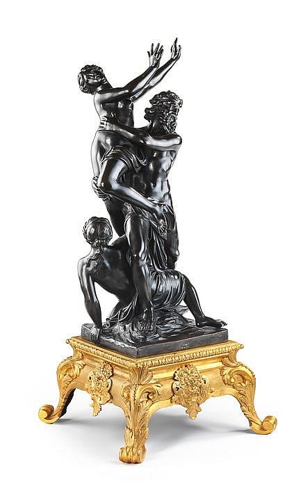 François Girardon comparable auction result: fran ois girardon troyes 1628 1715 paris pluto entf hrt proserpina in die unterwelt 1780 1820