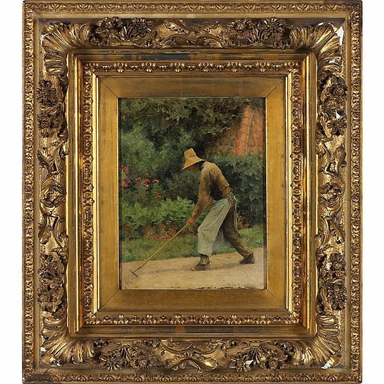 Henri Adolphe Laissement comparable auction result: henri laissement french 1854 1921 the gardner