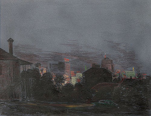 ALLON COOK (1907-1971) sold by GFL Fine Art, lot 52 — auction record photograph