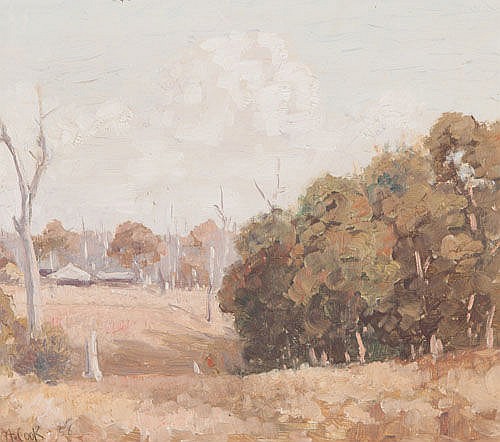 ALLON COOK (1907-1971) sold by GFL Fine Art, lot 206 — auction record photograph