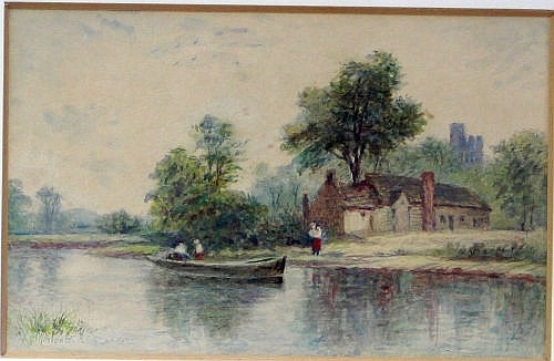 henry measham changing pasture on the wye thames n · Chorley's · 2014-11-27 Henry Measham comparable auction result: henry measham changing pasture on the wye thames n