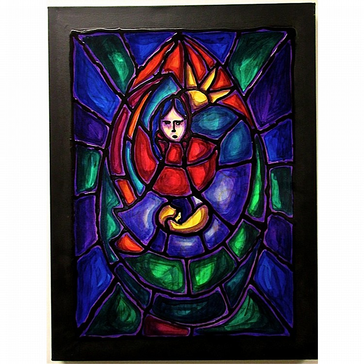 Don Chase comparable auction result: don chase native canadian 1938 that a way mixed media on canvas signed and titled verso unframed 24 x 16 61 x 40 6 cm