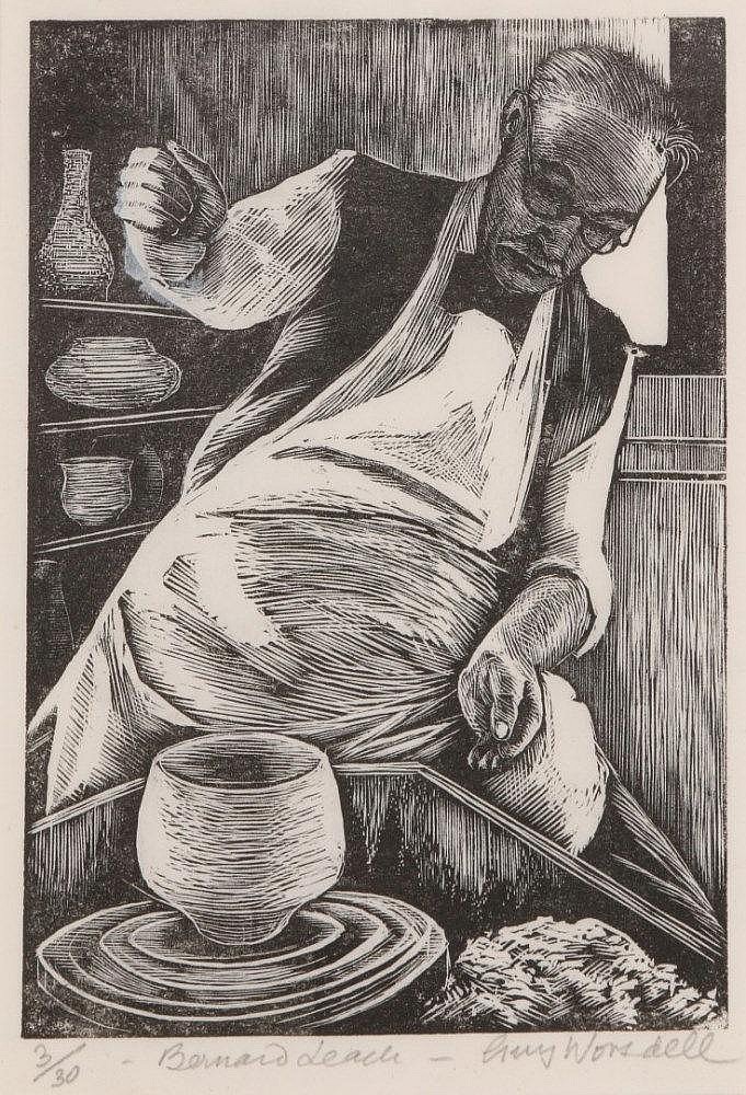 Guy Worsdell comparable auction result: guy worsdell british 1908 1978 bernard leach a