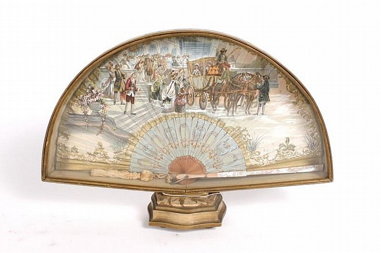 emile gallois french hand painted ladies fan · Ahlers & Ogletree Inc. · 2015-01-03 Emile Gallois comparable auction result: emile gallois french hand painted ladies fan