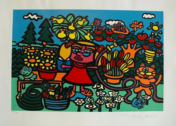 Armando José Moreira comparable auction result: marco mom s garden