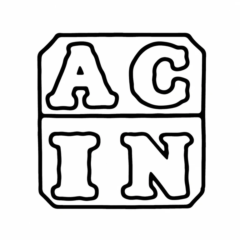 Anne Craig & John Neville: The two upper and two lower initials, divided by the horizontal band, retain their source layout and pointed rectangular border. line reconstruction.
