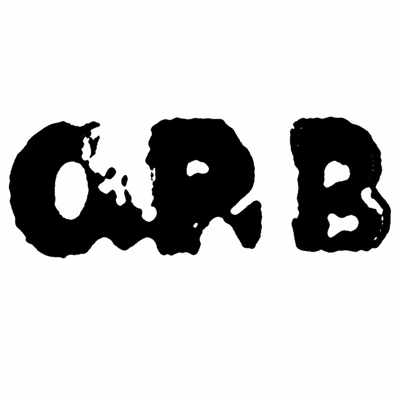 Charles Penny Brown: The three dark rounded letters maintain the source’s left-to-right sequence and separated arrangement. line reconstruction.