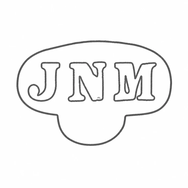 Mappin & Webb (John Newton Mappin): The three initials and distinctive circular punch with lower rounded extension preserve the source geometry. line reconstruction.
