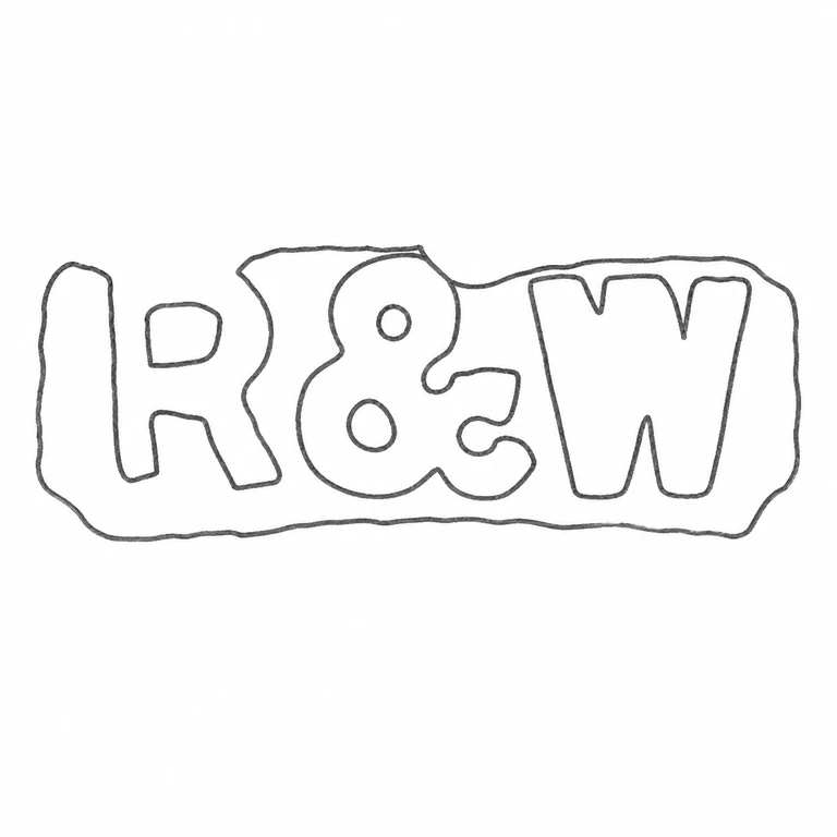 Reynolds & Westwood: R ampersand W irregular horizontal cartouche are retained in source order; line reconstruction.