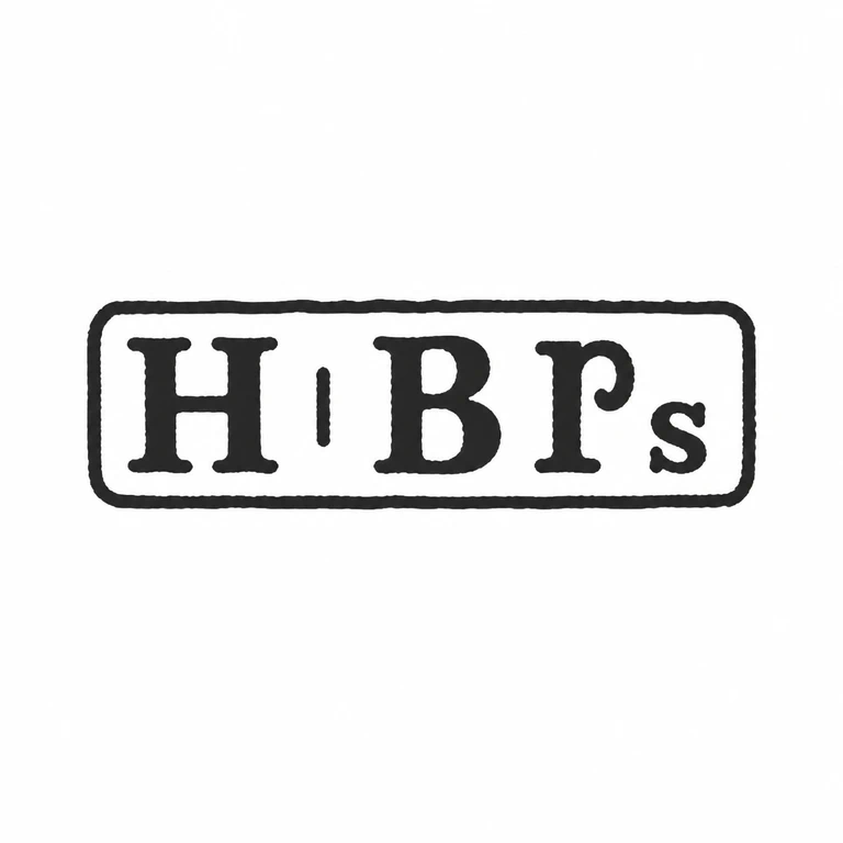 H Brs: The rectangular punch preserves its initial, stop, second initial, third initial, and raised final small form in the source-visible order. line reconstruction.