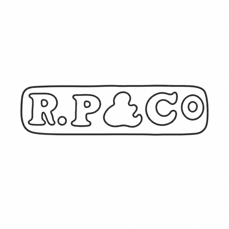 Payton, Pepper & Co: Long rounded cartouche, five horizontal visible character/symbol groups, and their internal openings are retained in source order. line reconstruction.