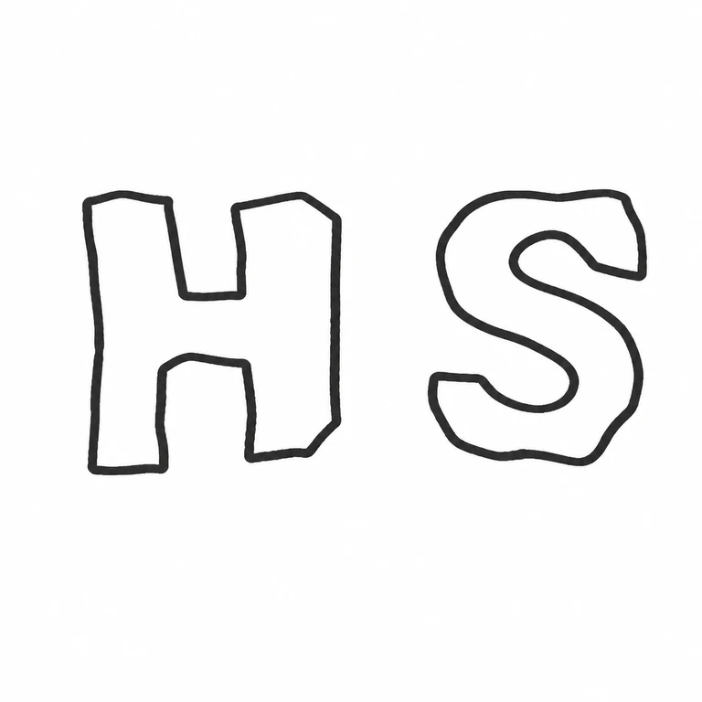 Henry Swann: The two separated upright letterforms are preserved left-to-right without a border not visible in the source. line reconstruction.