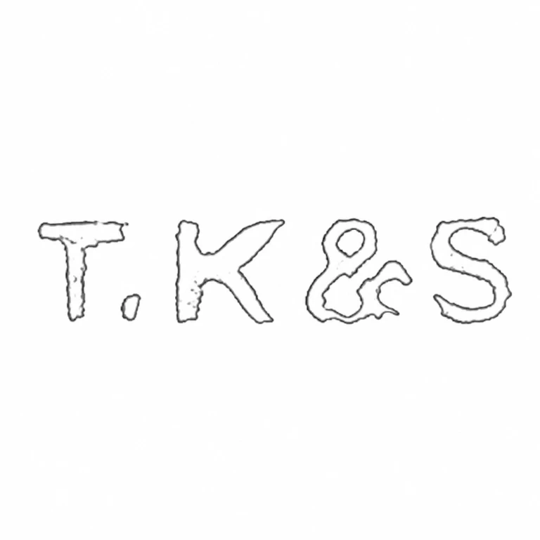 Mark reading The four-letter/sign sequence, including the two visible separators and central ampersand-like form, is retained without border invention; line reconstruction
