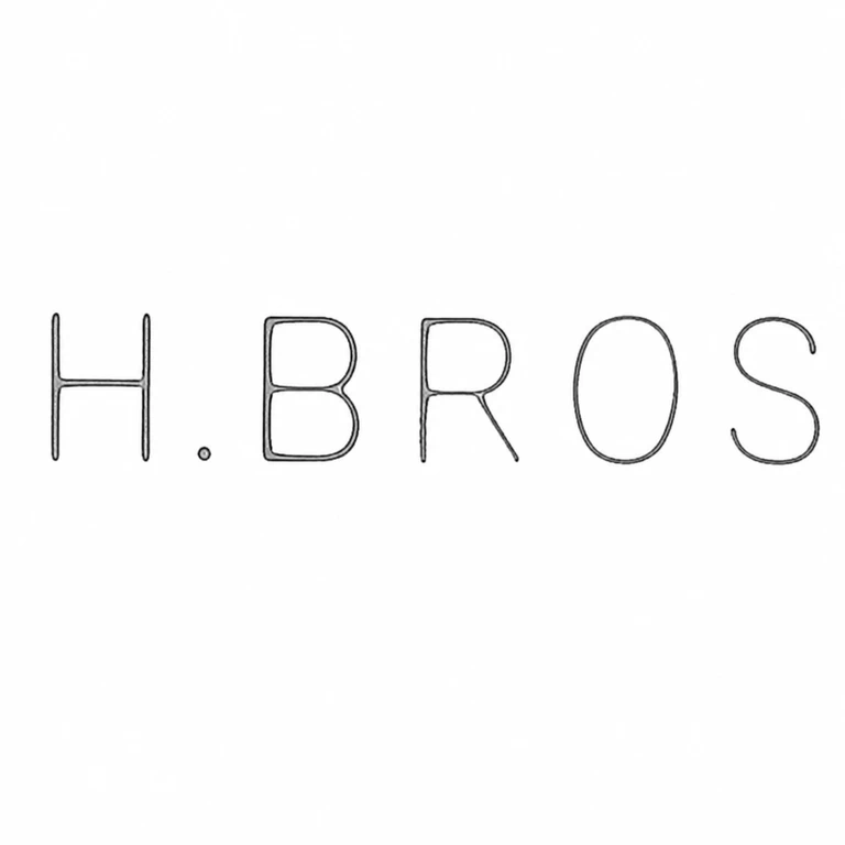 H Bros: H.BROS is reconstructed as the source’s unbordered horizontal inscription with its stop; line reconstruction.