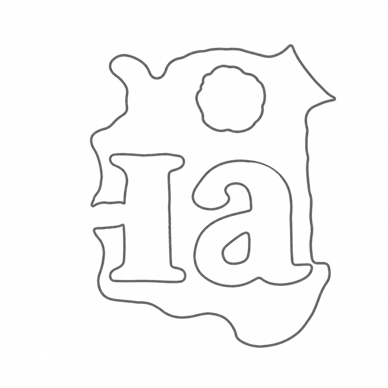 John Harris I: The compact shield-like boundary, upper circular device, and two-character reading are retained in their observed positions. line reconstruction.
