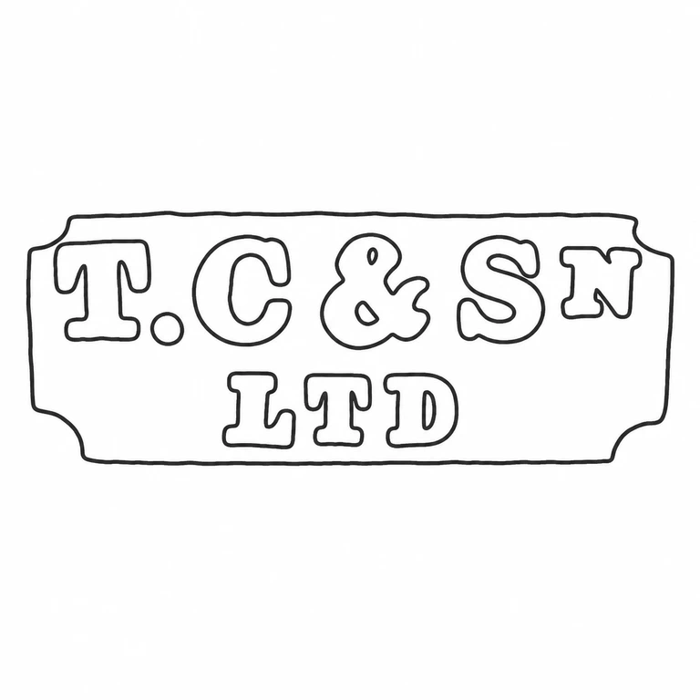 Mark reading The shaped plaque, top row of letter and ampersand forms, and lower centered three-letter row all retain the source layout; line reconstruction