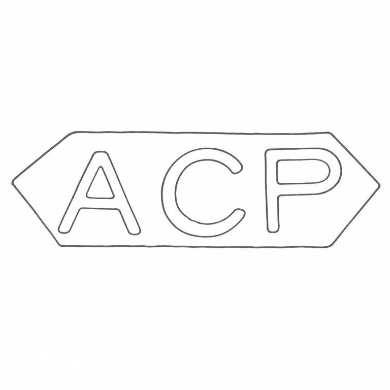 Anton Pruden: A C P pointed-end horizontal cartouche left-to-right; line reconstruction.