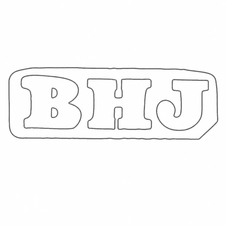 B H Joseph & Co (Barnet Henry Joseph): Clipped rectangle retains BHJ in source reading order; line reconstruction.