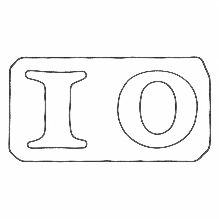 John Orme II: The rectangular chamfered stamp, I then O lettering, and oval counter are retained in the photographed orientation; line reconstruction.