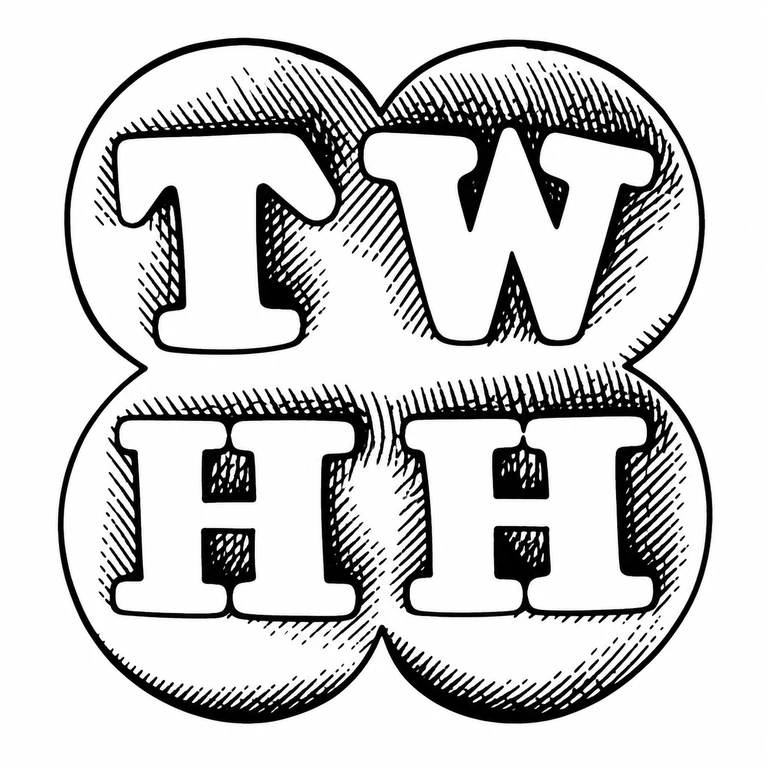 Mark reading The four linked roundels two-by-two letter arrangement are retained in source orientation; line reconstruction