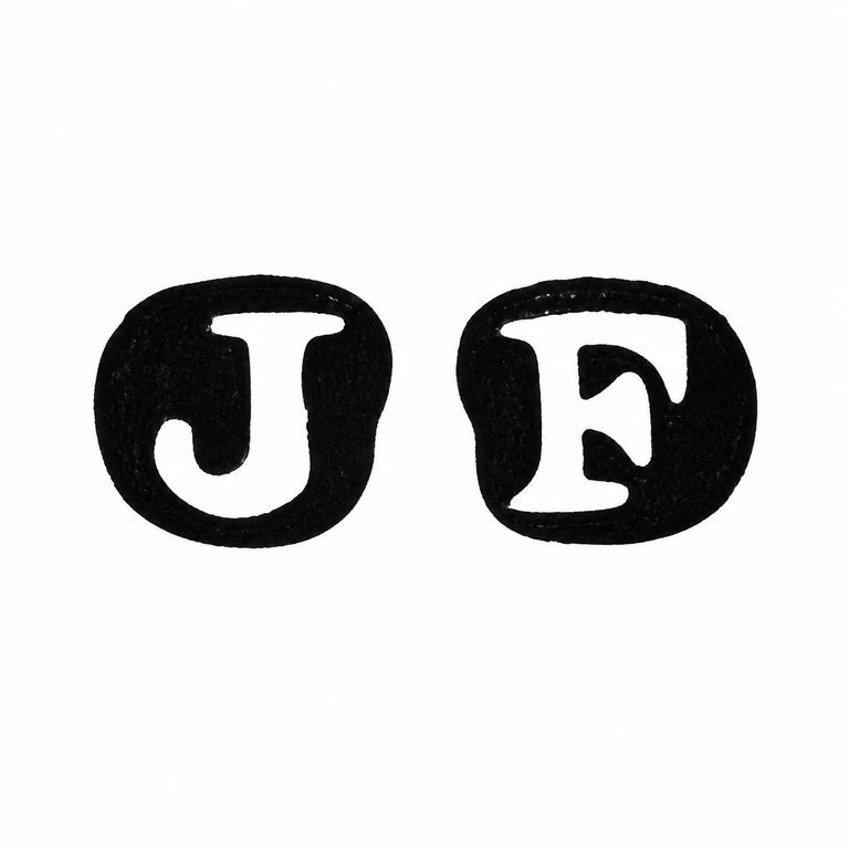 Jessica Figures: The two adjacent rounded compartments and their upright initials are retained in left-to-right order. line reconstruction.