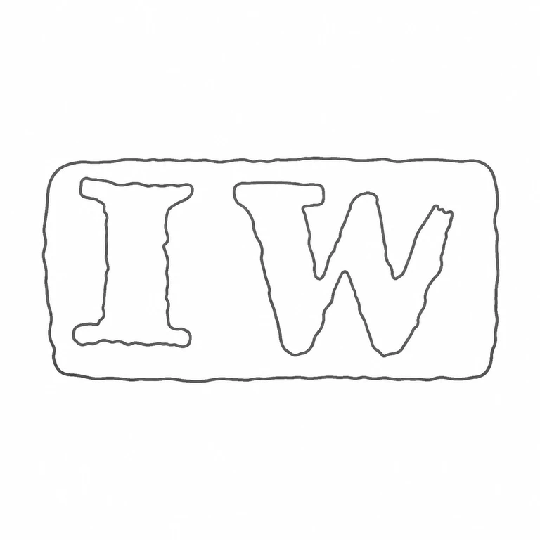 John Wellby: The two upright characters and horizontal rectangular cartouche are retained in the visible order. line reconstruction.