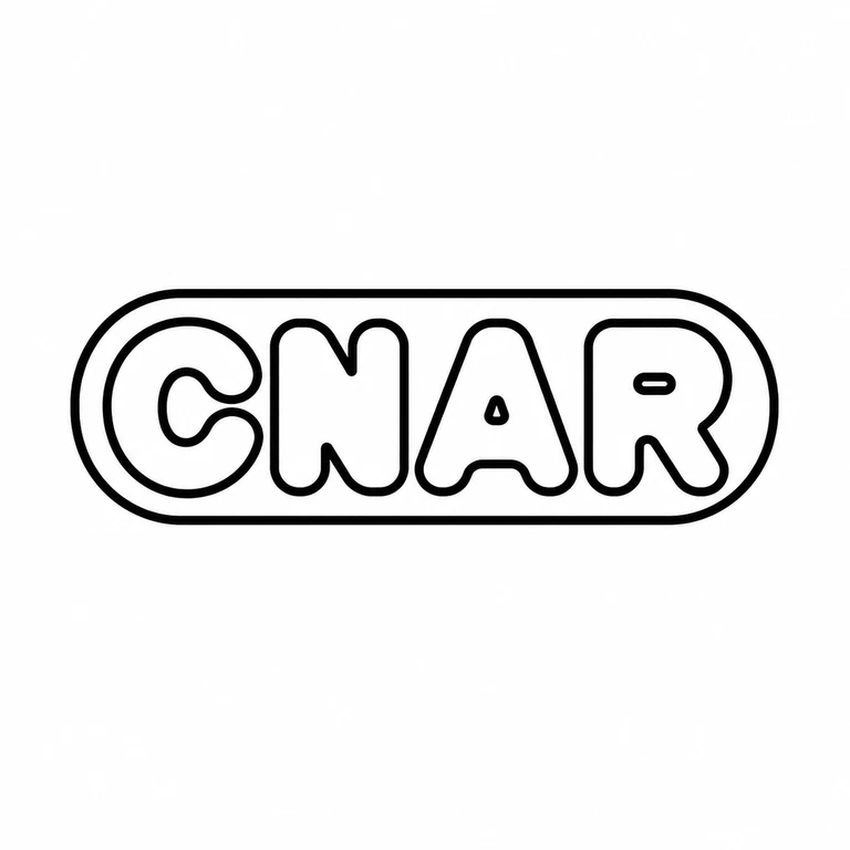 Mark reading The four initials remain in the observed order within the horizontal rounded plaque, with no added device or character; line reconstruction