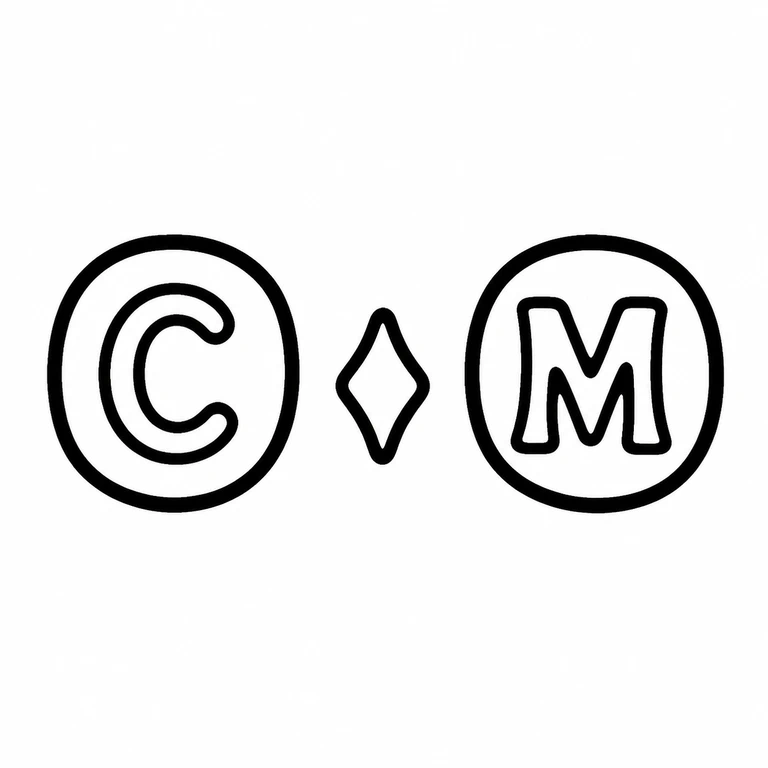 Charles Marsh: Two circular letter punches and the small central diamond retain their visible left-to-right arrangement. line reconstruction.