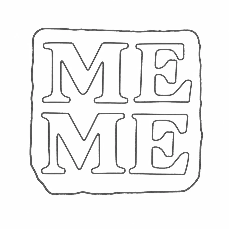 Morris & Michael Emanuel: Two stacked ME rows inside the upright rounded rectangular stamp. including repeated order and border; line reconstruction.