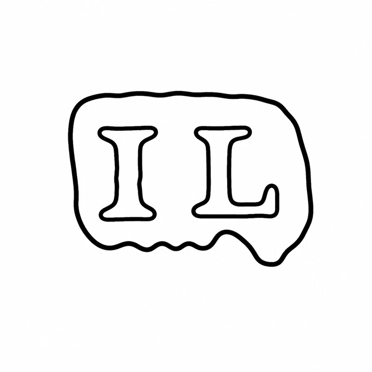 John Lambe: Single irregular cartouche preserves the two large, left-to-right initial forms and their source-visible placement. line reconstruction.