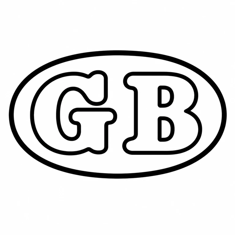 George Brace: The drawing preserves the source oval punch G then B arrangement; both counters G opening are represented as supported visible structures; line reconstruction.