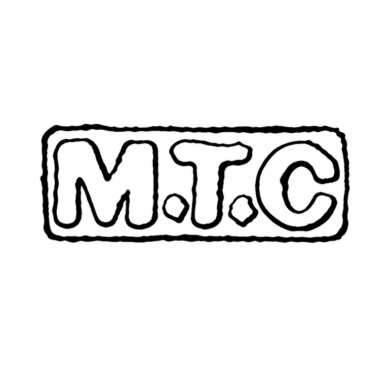 Mark reading Three letters, two intervening dots, and rectangular boundary retained; line reconstruction