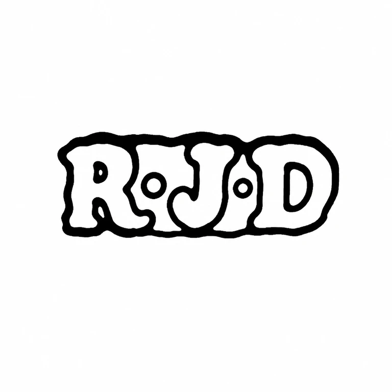 Robert James Dick: The irregular rounded outline and three compact initials with two intervening circular stops are preserved left to right. line reconstruction.