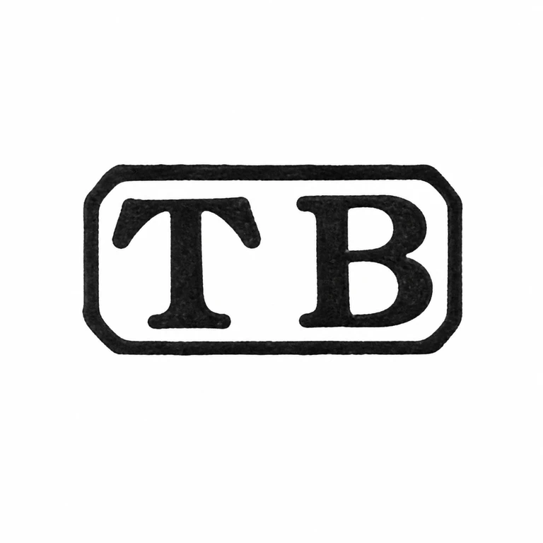Mark reading Two initials remain horizontally arranged inside the visible rounded rectangle; line reconstruction