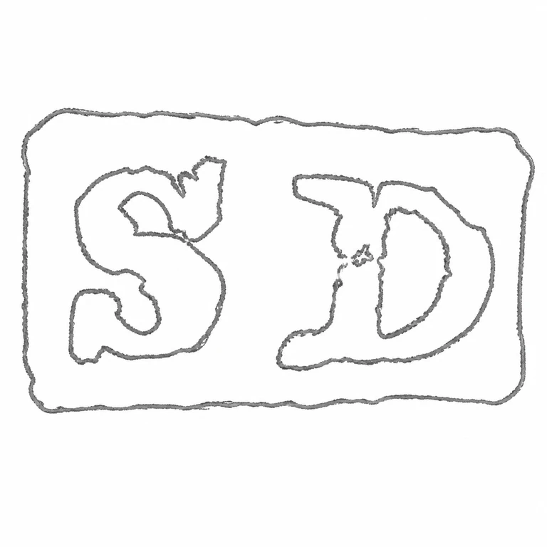 Samuel Davenport: A two-letter horizontal mark inside its rounded rectangular border is retained in the source reading direction. line reconstruction.
