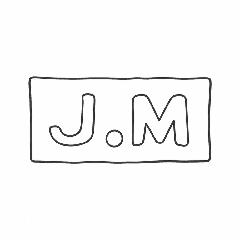 J M: J dot M slightly irregular rectangular boundary are retained in the source reading direction; line reconstruction.