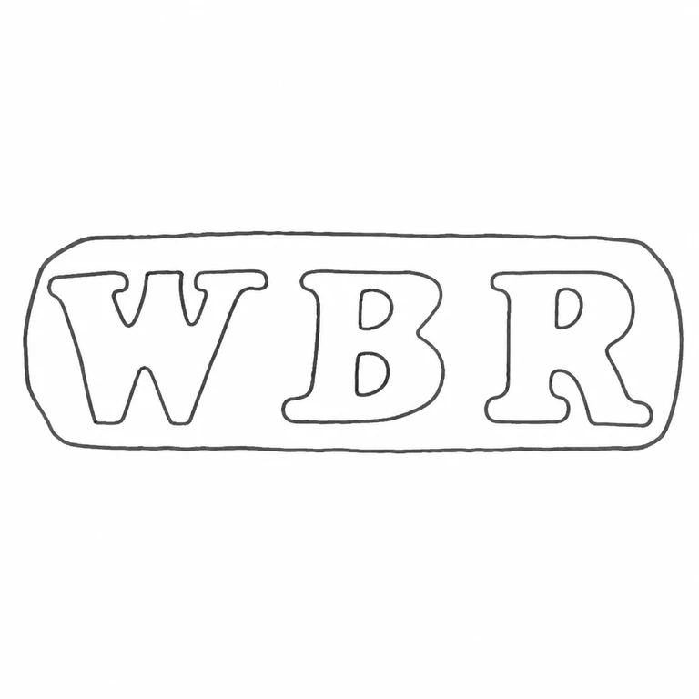 William Bainbridge Reynolds: The WBR sequence and rounded rectangular enclosure follow the source geometry; line reconstruction.