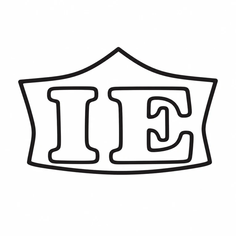 John Eley: Two large left-to-right letters and the peaked, waisted cartouche outline follow the source geometry. line reconstruction.