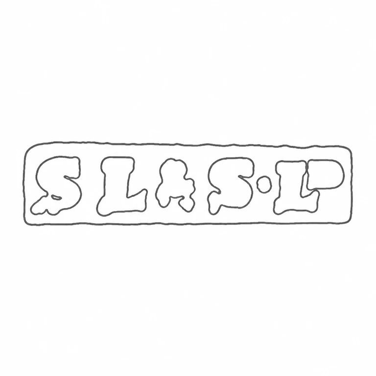 S Lesser & Sons Ltd: The linked sequence of letterforms, small separators, right-end suffix, and narrow rectangular border are retained in the source reading direction. line reconstruction.