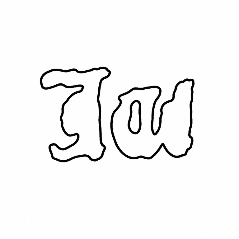 James Wilks: The drawing conservatively keeps the two highly irregular source glyphs in their horizontal arrangement and does not add a separate enclo…; line reconstruction.