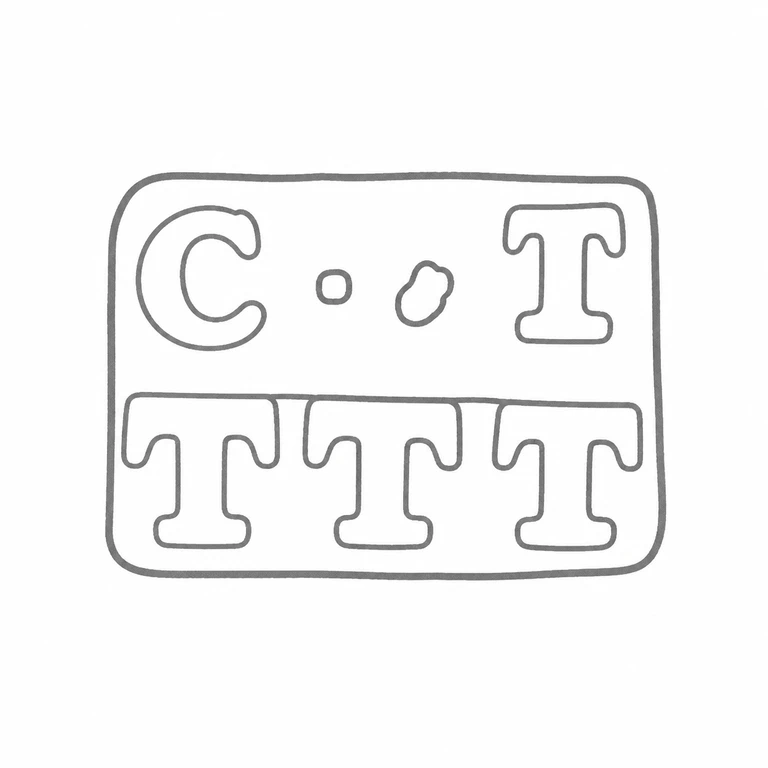 Charles Taylor & Son (Charles & Thomas Terret Taylor): Rounded rectangular cartouche, upper row of visible characters and symbols, horizontal divider, and lower four-character row are retained in their source layout. line reconstruction.